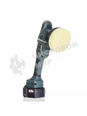 Профессиональная полировальная машина бесщеточная KLPRO KLPS18B-50 125мм (18В, Li-ion-2шт, 5.0А·ч, З/У - 4А, сумка)