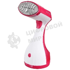 Отпариватель Hyundai H-HS02123 белый/вишневый, 1650 Вт, 28 г/мин, 0.3 л