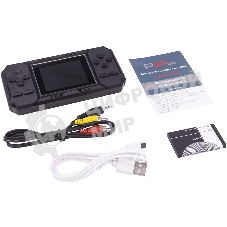 Игровая консоль PGP AIO Junior FC25a чёрная (500 игр, 8 Bit, 3.0 