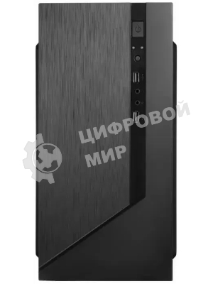 Компьютерный корпус Сase Forza mATX, 450W, 2xUSB 2.0, Black, w/o FAN, 12 см fan PSU, power cord