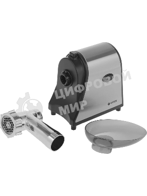 Мясорубка электрическая Vitek VT-3636 серебристый, 1700 Вт, 1.7 кг/мин, реверс, насадки - 4