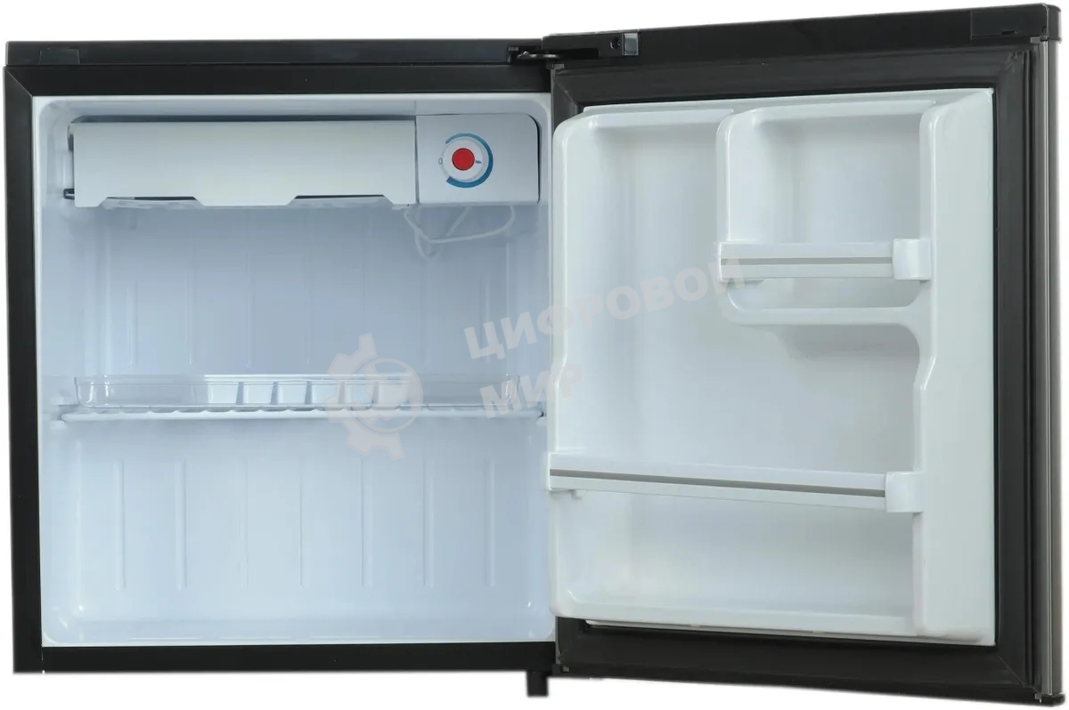 Холодильник Kraft BR 50I серебристый однокамерный 44/3л морозилка сверху