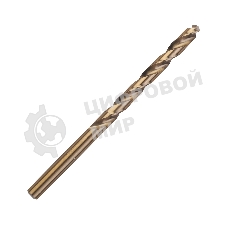 Сверло PATRIOT EXPERT по металлу, Р6М5К5, 5,5 мм, упаковка 10 шт