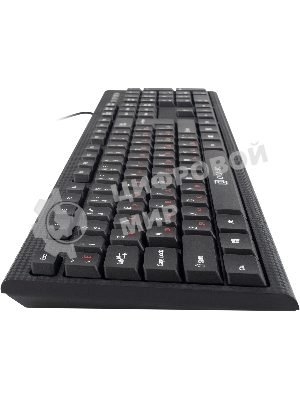 Комплект клавиатура+мышь Oklick 630M проводной, USB, 1600 DPI, чёрный