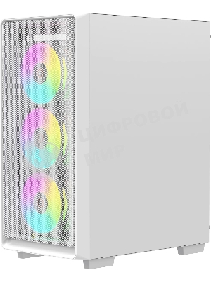 Корпус Ocypus Gamma C60 WH ARGB ATX без БП (Gamma-C60-WHG400XX-GL)