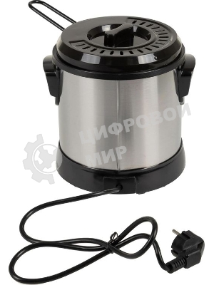 Фритюрница Kitfort КТ-2009 1000Вт серебристый/черный