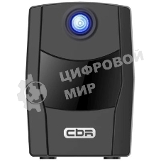 Источник бесперебойного питания CBR QTM-850T-2F-LCUC / 850ВА / 480Вт / 2xSchuko CEE7