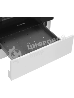 Плита электрическая Maunfeld MEC55CW08D белый, конфорок 4 шт, духовка 60 л, 50 см x 85 см x 60 см