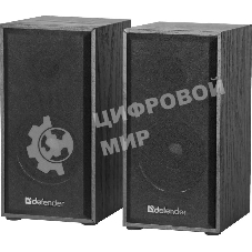 Акустическая система Defender SPK-240 2.0 черный (2x3 Вт, USB пит, раз. д. науш.)