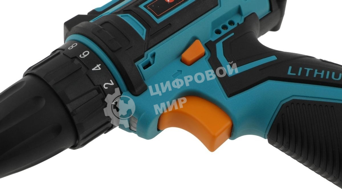 Дрель-шуруповерт Bort BAB-12x2Li-FD, Аккумуляторная, 12В, 2 АКБ