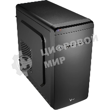 Компьютерный корпус Aerocool/Formula Qs-180 черный без БП mATX 1x80мм 2xUSB 2.0 1xUSB 3.0 audio