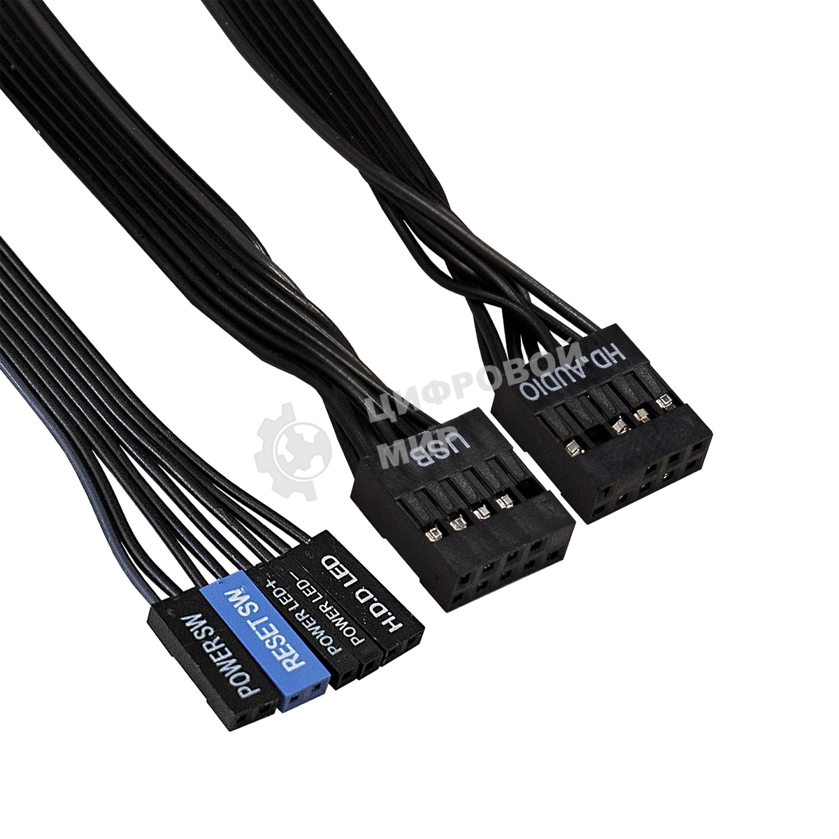 Компьютерный корпус Minitower ExeGate EX286412RUS BA-309 (mATX, без БП, 2хUSB, HD аудио, черный)