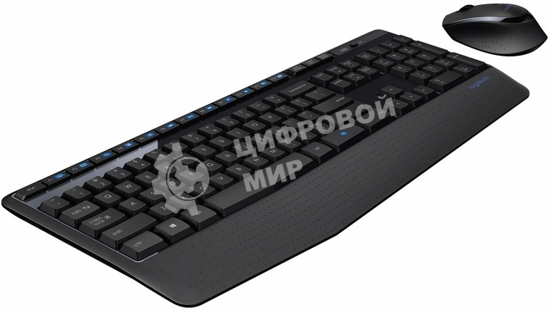 Клавиатура + мышь Logitech MK345 клав:черный мышь:черный USB беспроводная Multimedia (920-012925)