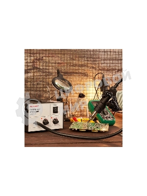 Паяльная станция Rexant (термофен) термовоздушная, 150-500 °С