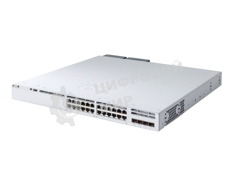 Коммутатор Cisco Catalyst C9300L-24T-4X-E, 24×1 Гбит/с, 4×10 Гбит/с SFP+