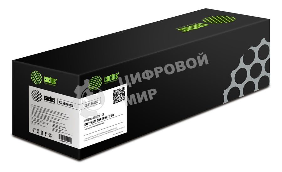 Картридж лазерный Cactus CS-VLB600X 106R03945 черный (46700стр.) для Xerox VersaLink B600/B605/B610/B615