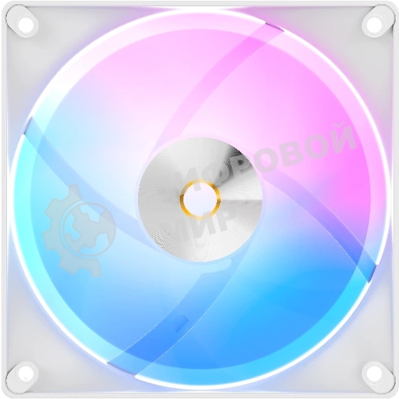 Вентилятор для корпуса Ocypus Delta F12 BK ARGb белый 120мм 2000rpm 4-pin