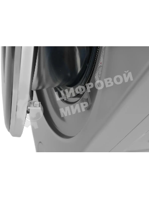 Стиральная машина Haier HWD80-BP14979S серебристый, загрузка фронтальная 8 кг, 5 кг - сушка, 1400 об/мин, класс: B