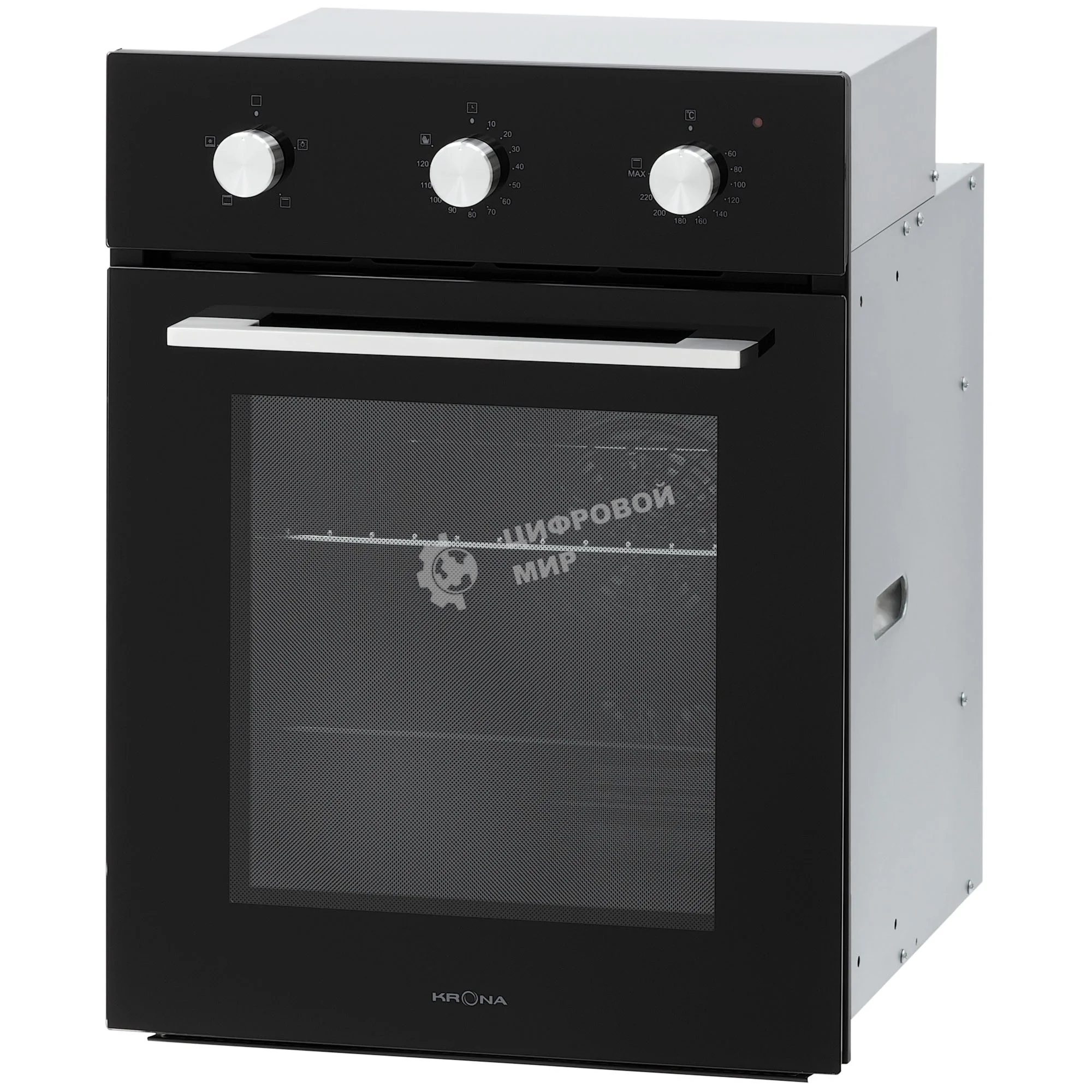 Духовой шкаф электрический Krona LINDE 45 BL черный