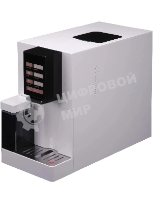 Кофемашина автоматическая Hyundai HAM-4103 белый, исп. кофе - молотый/зерновой, 1.2 л, 1500 Вт, 19 бар