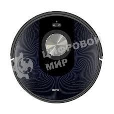 Робот-пылесос Centek CT-2741 черный/синий, 2600 мА·ч Li-Ion, уборка сухая/влажная, пылесборник контейнер 0.68 л