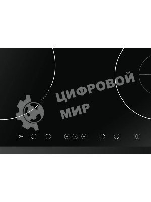 Индукционная варочная панель Hansa BHI68508, конфорок: 4 шт., стеклокерамика, независимая, черный