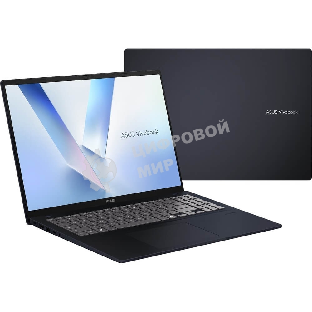 Ноутбук ASUS VivoBook 16 M1607KA-MB102 синий AMD Ryzen AI 5 340 2000MHz/16