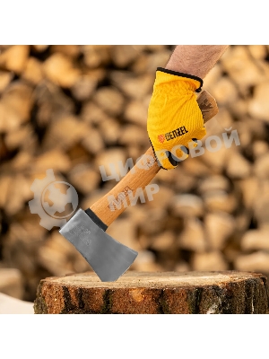 Топор кованый Denzel 680 г, американский тип, буковая рукоятка, 360 мм, EFP