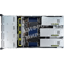 Серверная платформа ASUS RS720-E11-RS12U/10G/2.6KW/12NVMe/OCP/GPU