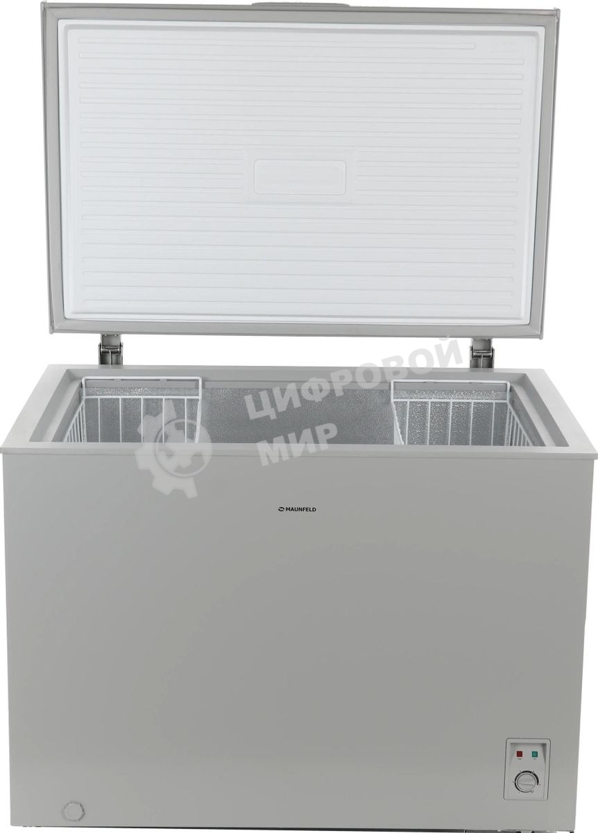 Морозильный ларь Maunfeld MFL300GR, серый, 292л