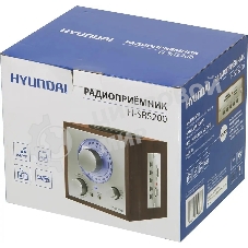 Радиоприемник настольный Hyundai H-SRS200 вишня USB SD/MMC