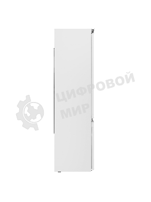 Встраиваемый холодильник Maunfeld MBF193SLFWGR Inverter белый двухкамерный 229/76 л морозилка снизу