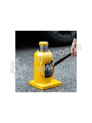 Домкрат бутылочный гидравлический Deli DQ71032 макс.грузоподъемность 32 т