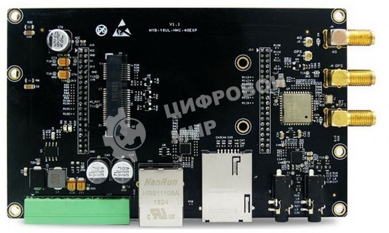 Плата разработки Myir MYB-Y6ULX-HMI-4GEXP Expansion Board for MYD-Y6ULX-HMI