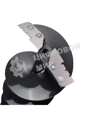 Шнек двухзаходный PATRIOT D 150i для льда, диаметр 150мм, длина 1000мм, смен. ножи (Россия)