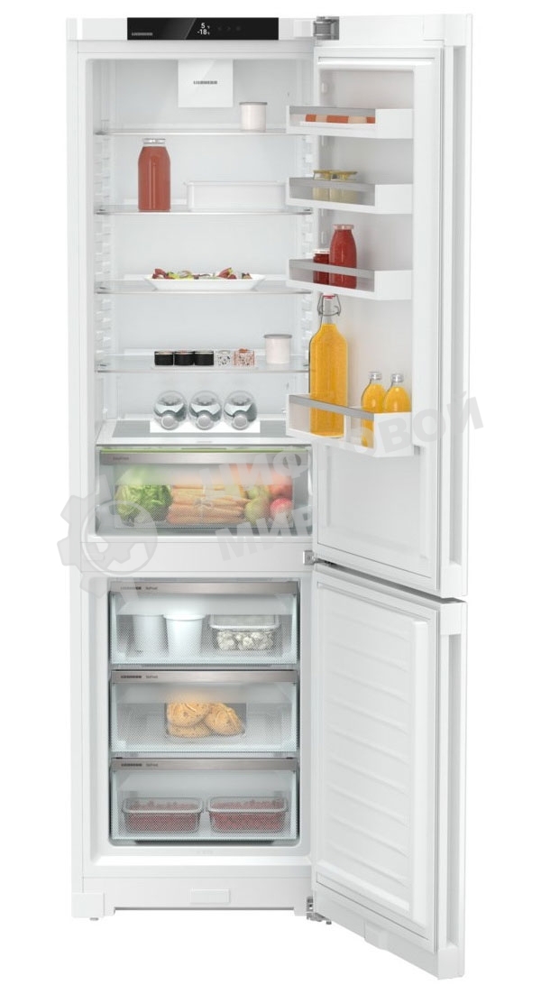Холодильник Liebherr CNf 5703-22 001 белый двухкамерный 266/94л морозилка снизу