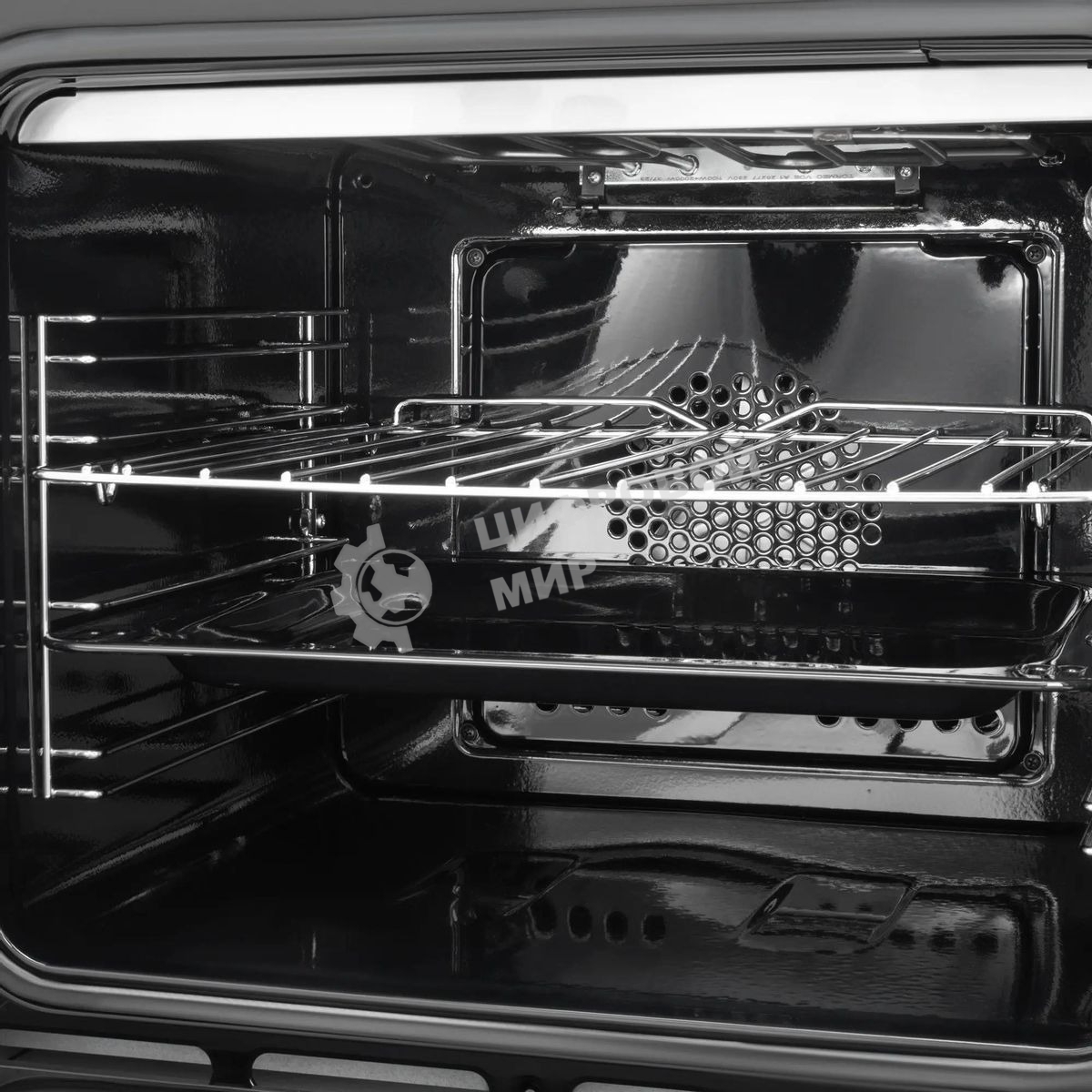 Духовой шкаф Электрический Hyundai 6009.03 WG белый стекло