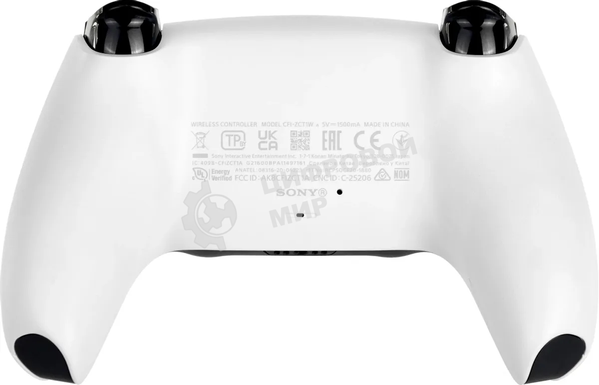 Геймпад Sony PlayStation 5 DualSense Wireless Controller белый (CFI-ZCT1W)