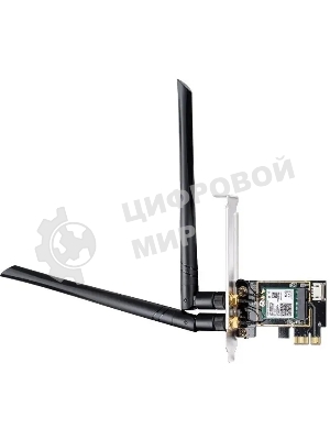 Сетевой адаптер Wi-Fi + Bluetooth Cudy WE3000 AX3000 PCI Express (ант.внеш.съем) 2ант.