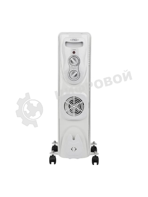 Обогреватель масляный Engy EN-1307F Classic (7 секций), белый, 2000 Вт, 25 м2, термостат