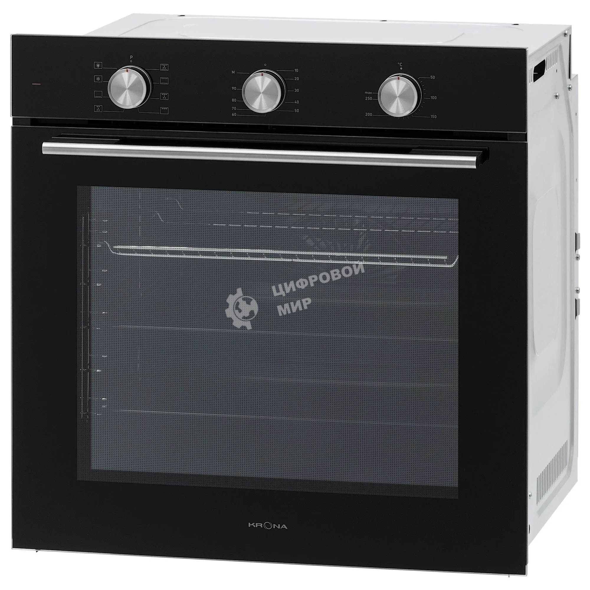Духовой шкаф электрический Krona BIRNE 60 BL, встраиваемый