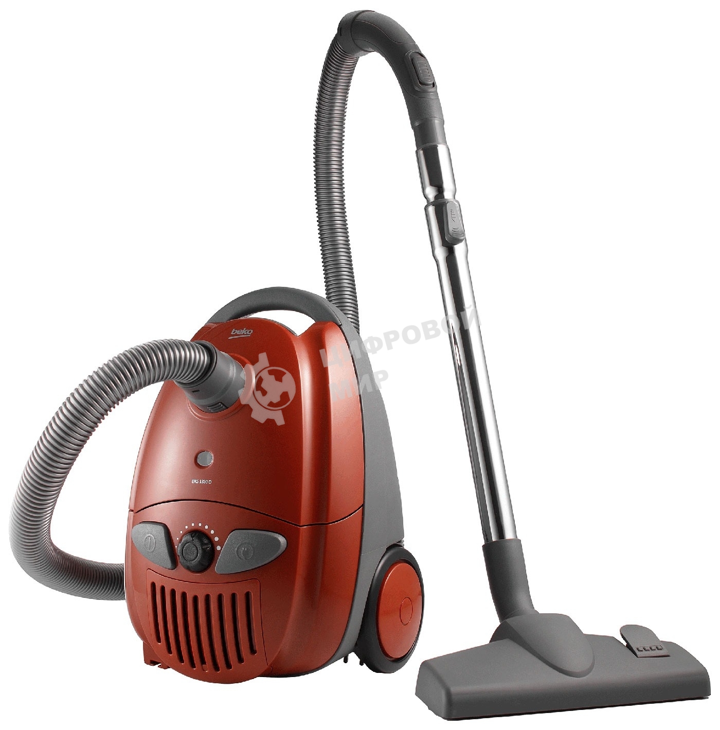 Пылесос Beko BKS 1320 O оранжевый/черный, 330/2000 Вт, уборка сухая, пылесборник мешок 1.5 л