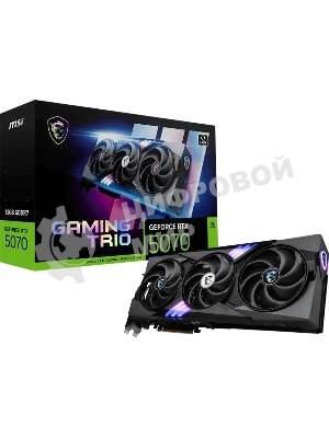 Видеокарта MSI GeForce RTX 5070 12G GAMING TRIO