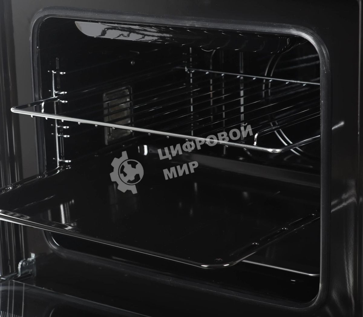 Плита газовая Gefest ПГ 6300-03 0053 мрамор черный, конфорок 4 шт, духовка 52 л, 60 см x 85 см x 60 см