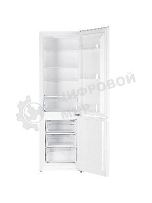 Холодильник Centek CT-1714-260DF белый двухкамерный 197/65л морозилка снизу
