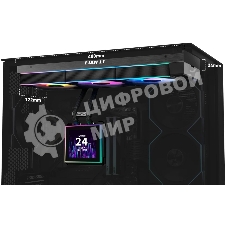 Система водяного охлаждения Lian-Li HydroShift II LCD-S 360CL ARGB Soc-AM5/AM4/1700/1851 черный 4-pin 30dB Al+Cu LCD Ret (G89.GHS2LCDS36CB.R0)