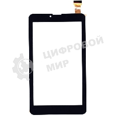 Сенсорное стекло (тачскрин) ZYD070-262-FPC-V02, черное