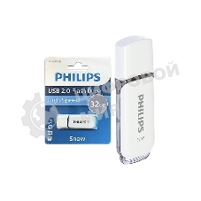 Флешка USB 32Gb PHILIPS SNOW2.0 32Gb, USB 2.0