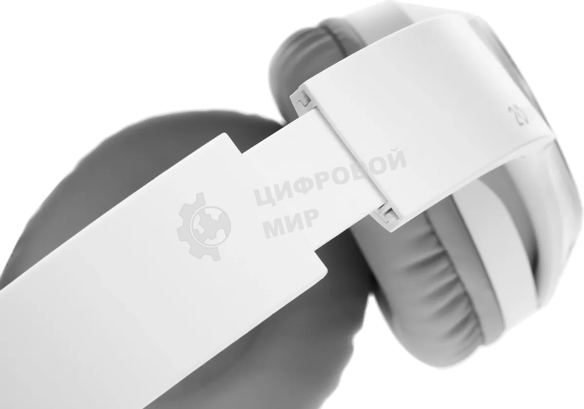 Гарнитура беспроводная накладная A4Tech 2Drumtek BH300 белый/серый беспроводные bluetooth оголовье (BH300 GRAYISH WHITE)