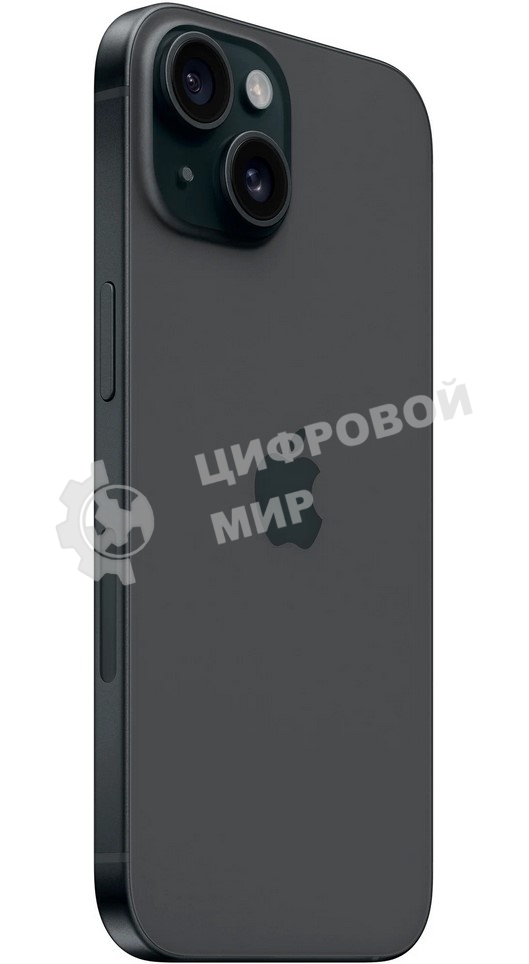 Смартфон Apple iPhone 15, 6/256Gb, черный